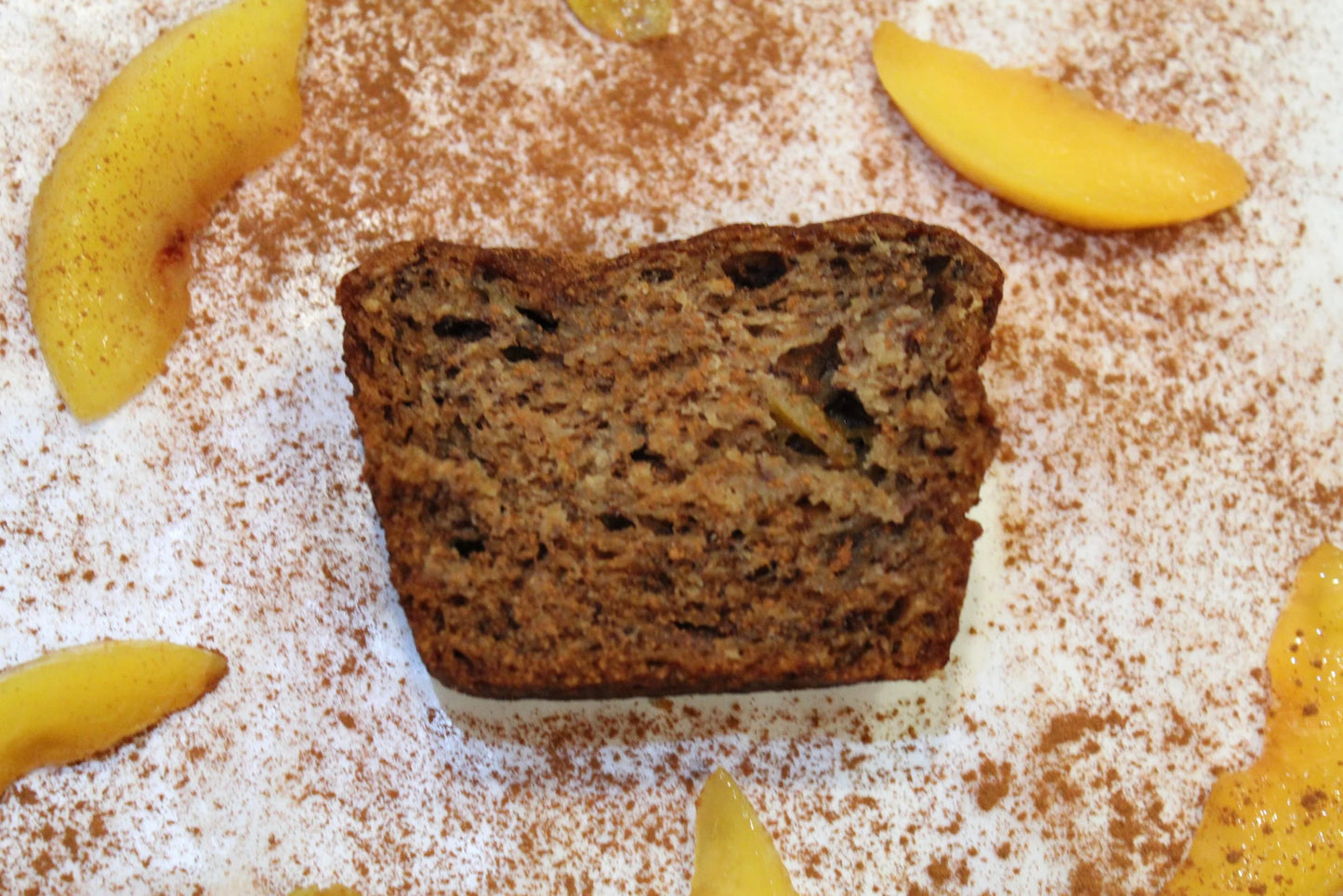 Peach Cinnamon Banana Bread