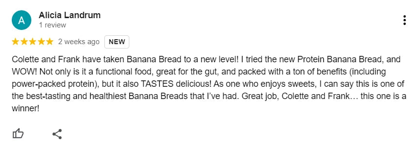 Supercharged Protein Banana Bread
