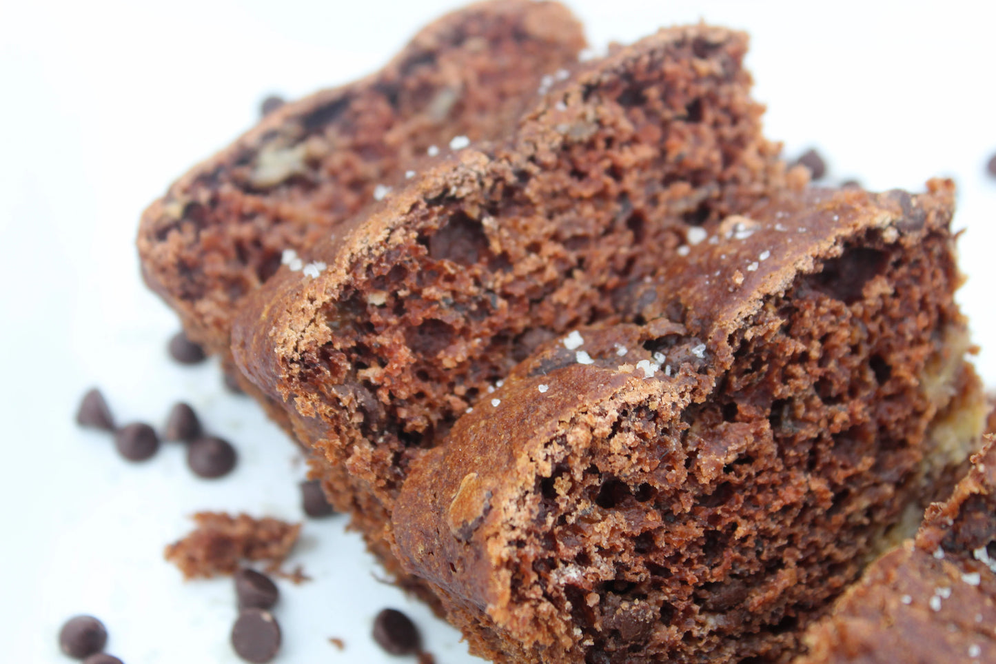 Sea Salt Double Chocolate Banana Bread