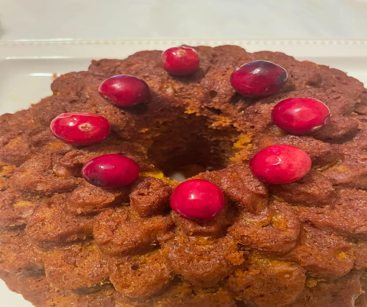 Pumpkin Cranberry Bread
