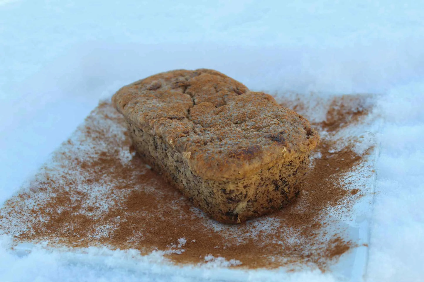 Holiday Spiced Gingerbread Banana Bread