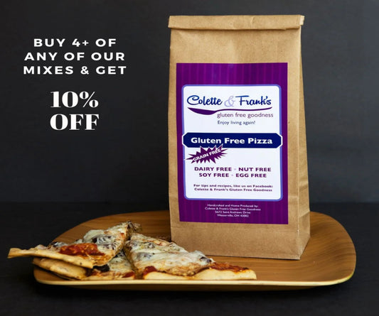 Get 4 or more of any of our mixes and save 10% off.