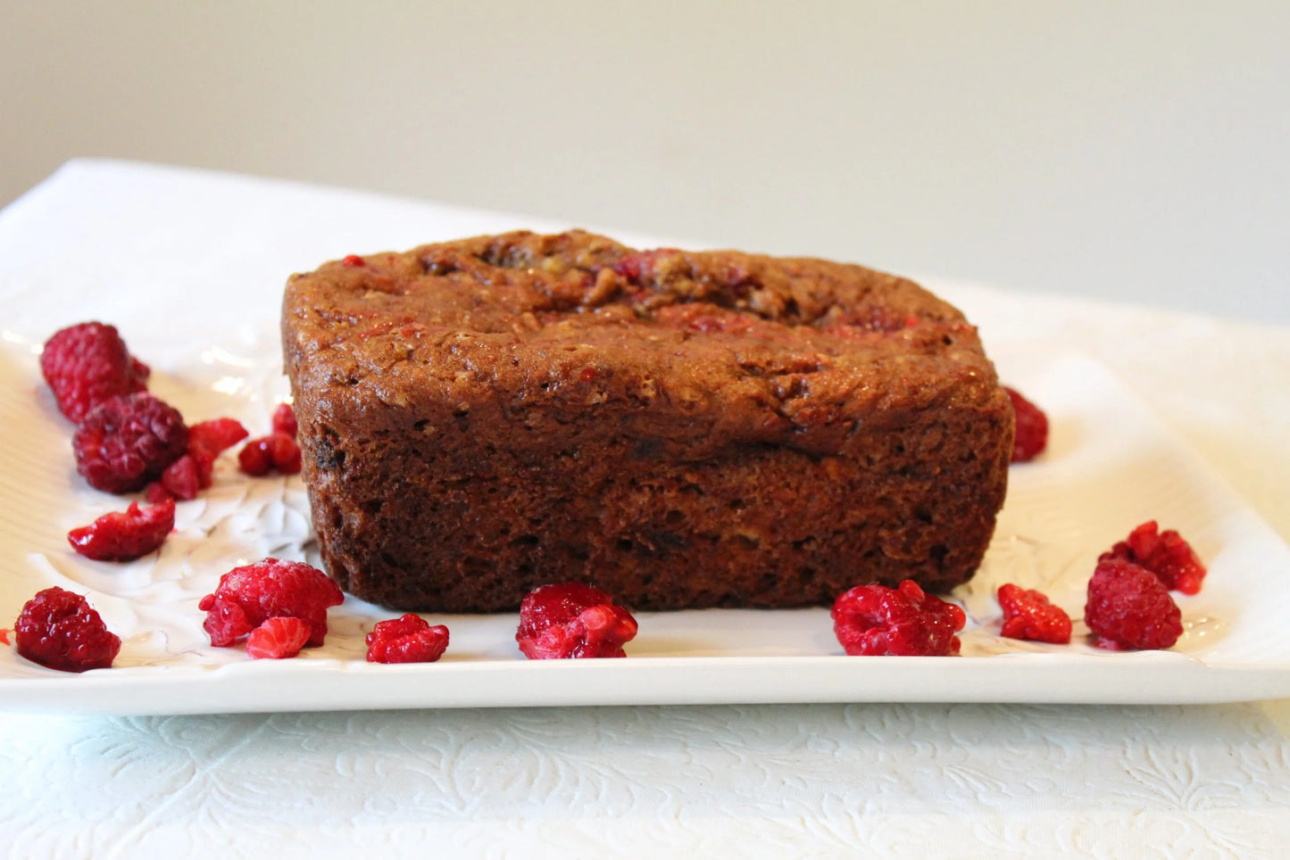 Raspberry Banana Bread