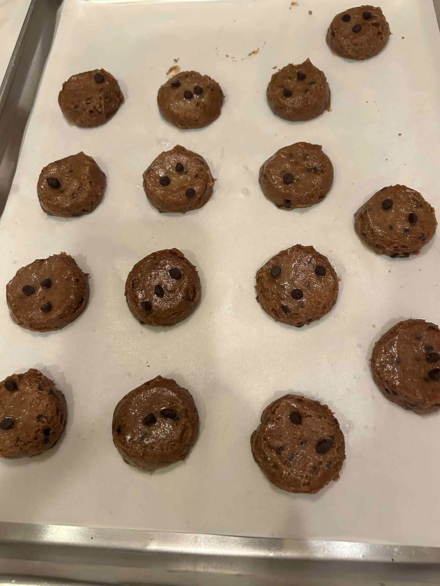 Pumpkin Spice Chocolate Chip Cookies