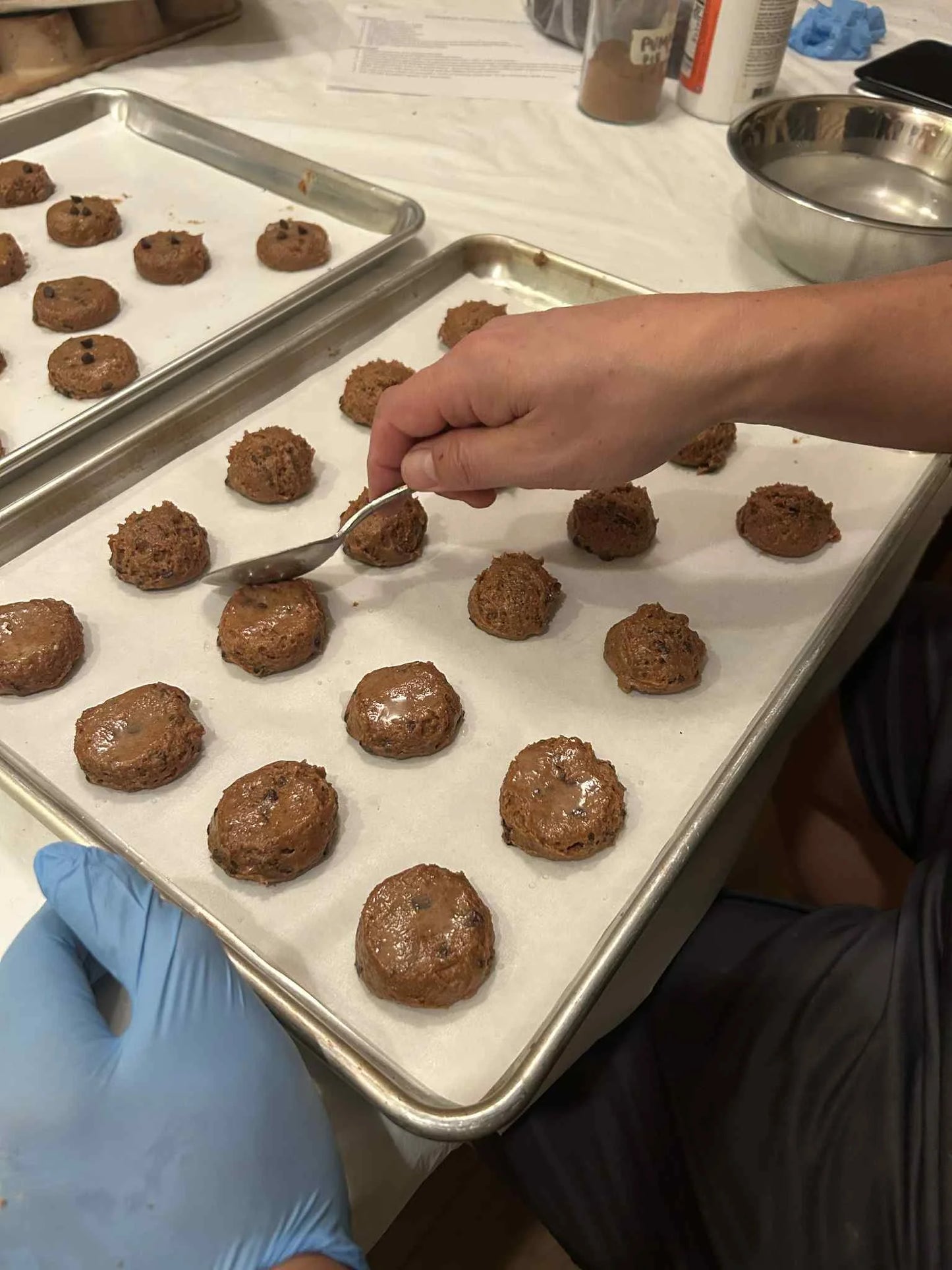 Pumpkin Spice Chocolate Chip Cookies