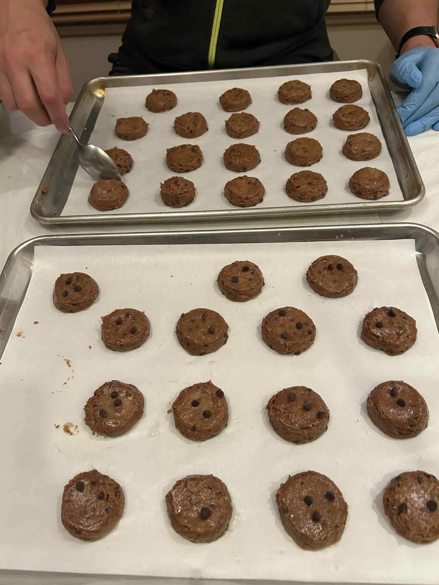 Pumpkin Spice Chocolate Chip Cookies