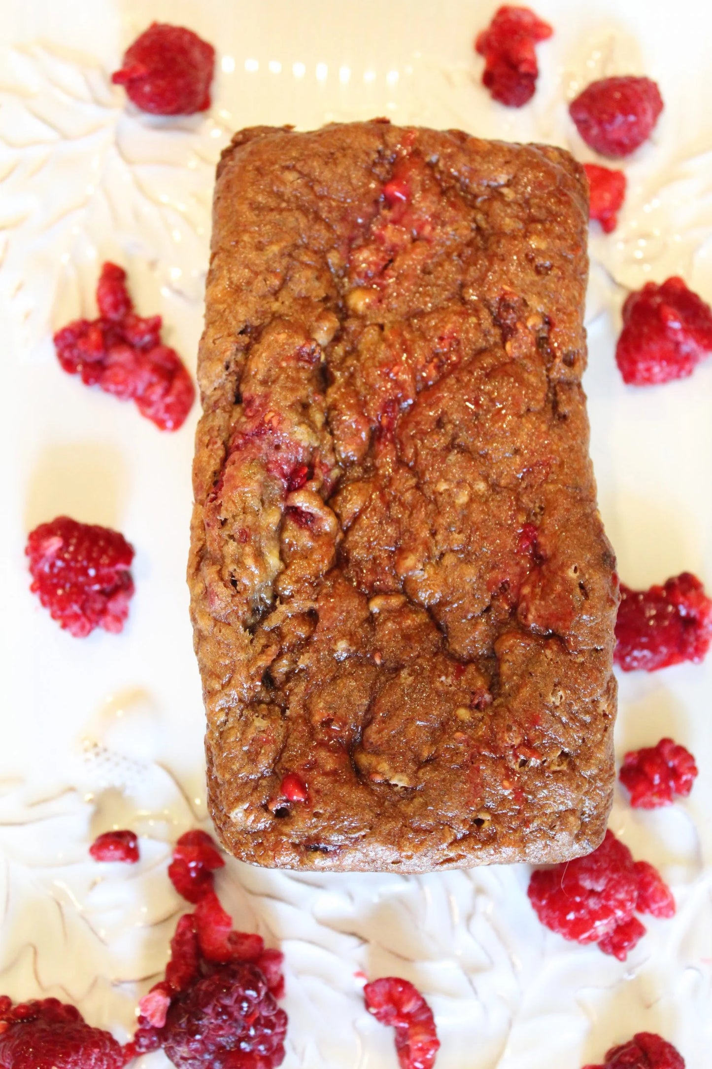 Raspberry Banana Bread