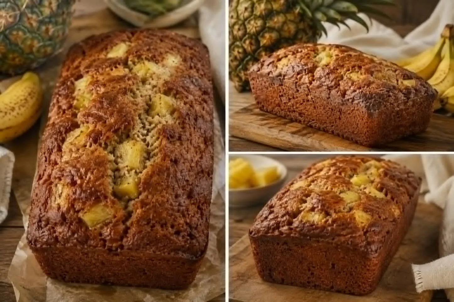 Pineapple Banana Bread